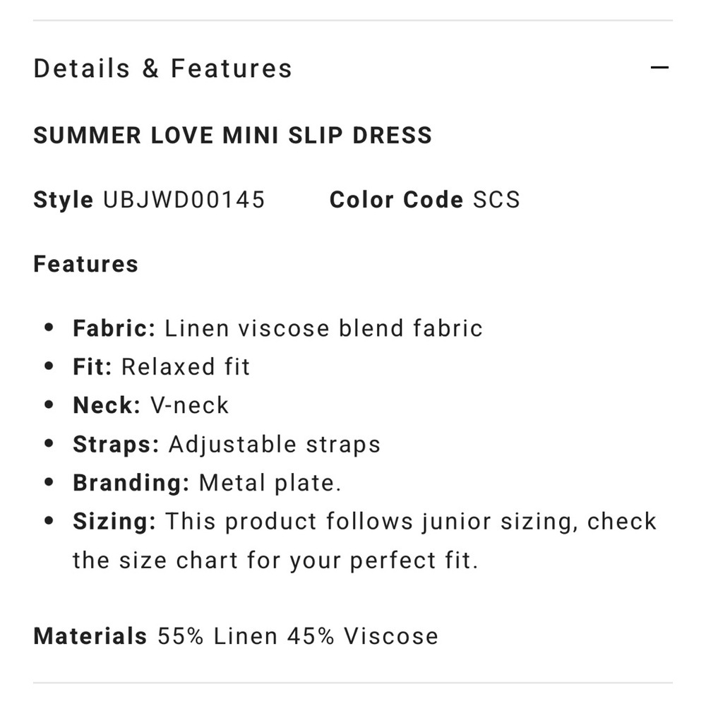 NWOT Billabong Summer Love Mini Slip Dress - Picture 15 of 15